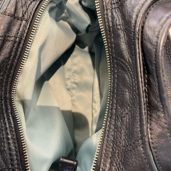 COACH Madison Maggie Embellished Leather Handbag - Picture 3 of 7